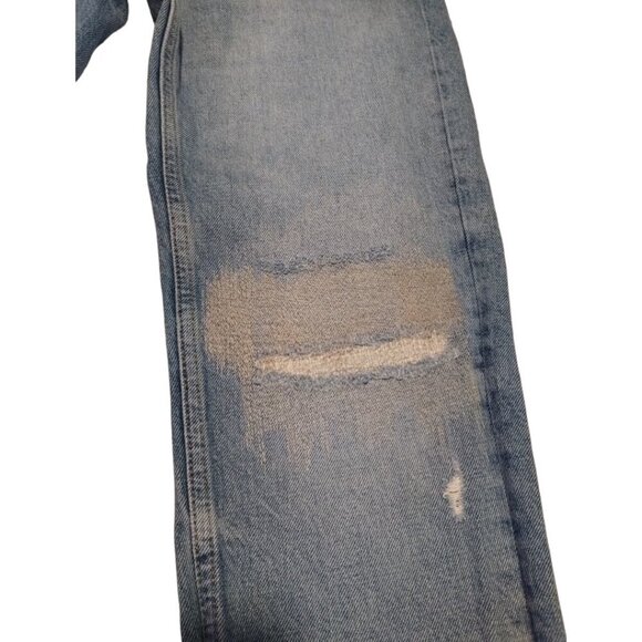 Free People We The Free Vixen Cigarette Jeans Straight Leg Vtg Indigo‎ Denim - Picture 3 of 8
